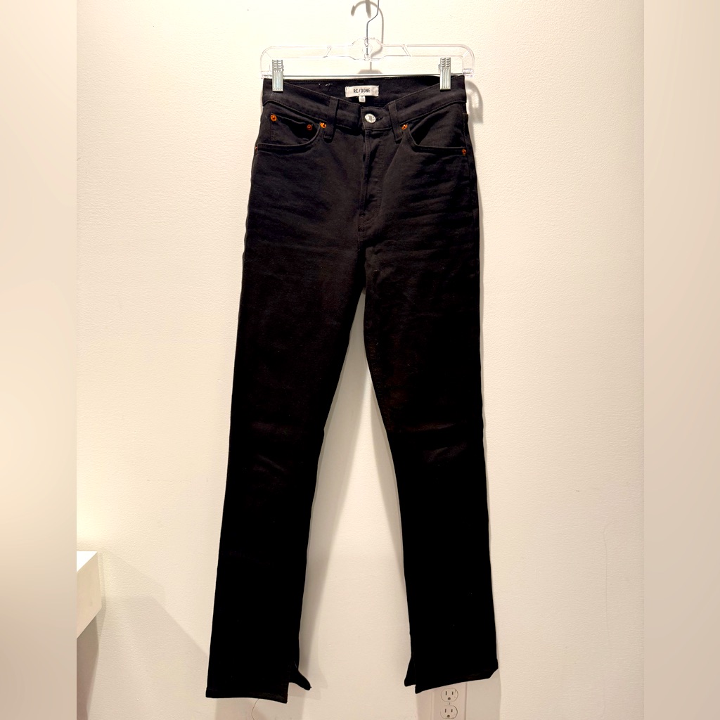 Re/Done Skinny-Cut Boot Trouser. Size 25